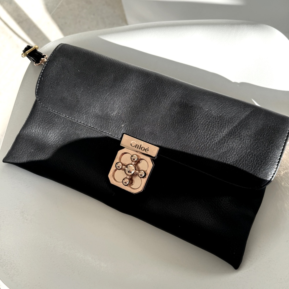 Black Clutch/Shoulder bag